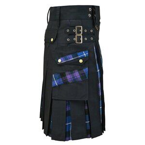 Traditional Scottish Cotton Kilt Pride of Scotland Hybrid Utility Kilt